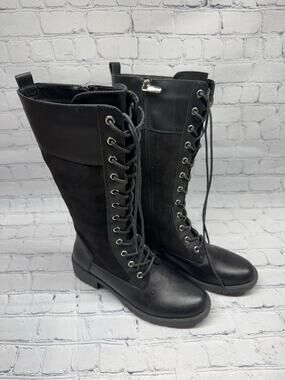 NWOT Muck Women's Tall Hanker Lace Up Rook Combat Boots Size 6.5